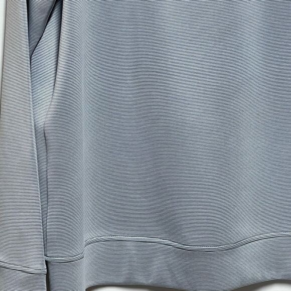 NWT Hickey Freeman Quarter Zip Pullover Medium Grey Mens Sz M - Picture 7 of 7